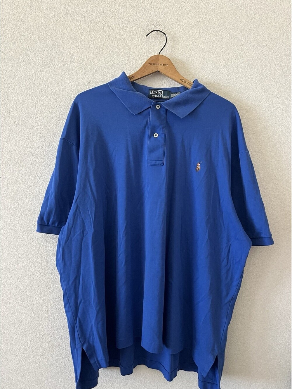 VTG Polo Ralph Lauren Shirt Mens 2XB Polo Flesh Pony